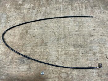 4FT. LENGTH, 7STRAND-#6 AWG COPPER GRD. LEADw/BLACK SHEATH