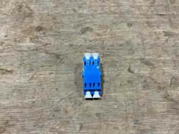 CLEARFIELD BULKHEAD ADAPTER, LC DUPLEX SINGLEMODE.