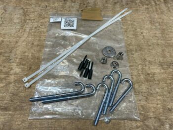 BOLT KIT FOR PENCELL VAULTS WITH HDPE LID, CUTOUT FOR CLFD C
