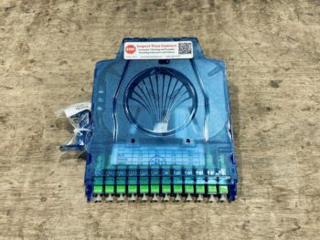 FIELDSMART BLUE CASSETTE w/12 SC/APC LT PATCH-SPLICE SM.