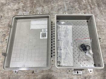 CLEARFIELD PLASTIC WALLBOX FOR CLEARVIEW CASSETTE