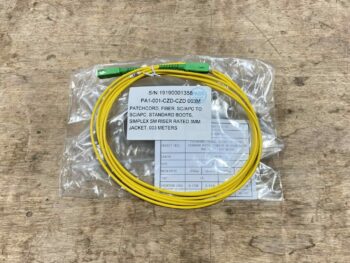 CLEARFIELD SC/APC-SC/APC SM SIMPLEX PATCH 3MM CORD 3M