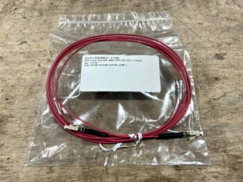 PATCHCORD, FIBER, RED, LC/UPC TO LC/UPC, MM 2MM - 3MT