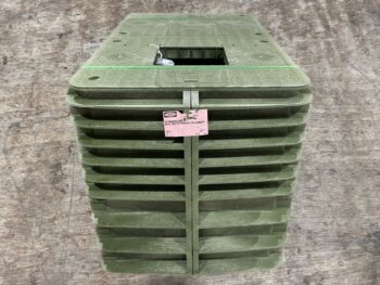 VAULT BELOW GRADE PENCELL 30X48X36 SPLIT HDPE LID W BOLT KIT