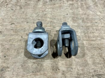 KR GROUND ROD CLAMP ACCOM. NO.8 TO 2/0 STRD CONDUCTOR  50/BX