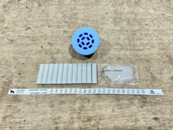 PLP SILICONE GROMMET FLAT DROPS, 12 HOLE