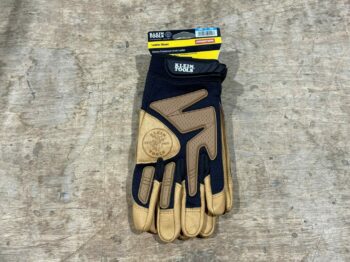 KLEIN JOURNEYMAN LEATHER GLOVES - MEDIUM