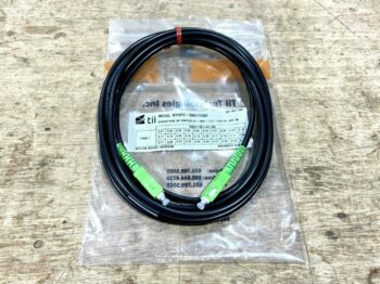 TII SM BIF SIMPLEX I/O 4.8MM RISER BLACK SCA/SCA 3M