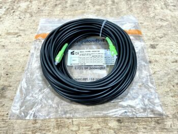 TII SM BIF SIMPLEX I/O 4.8MM RISER BLACK SCA/SCA 15M