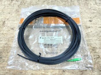 TII MICRODROP 900UM OFNR SCA/PIGTAIL BLACK PEELABLE 100FT