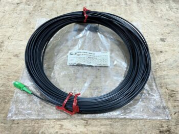 TII MICRODROP 900UM OFNR SCA/PIGTAIL BLACK PEELABLE 150FT
