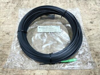 TII MICRODROP 900UM OFNR SCA/PIGTAIL BLACK PEELABLE 200FT