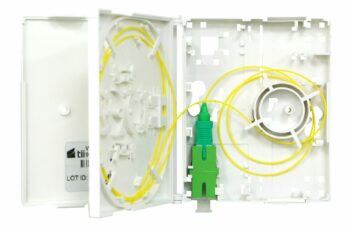 TII 1 PORT PATCH & SPLICE PANEL SM SC-APC 900UM PIGTAIL