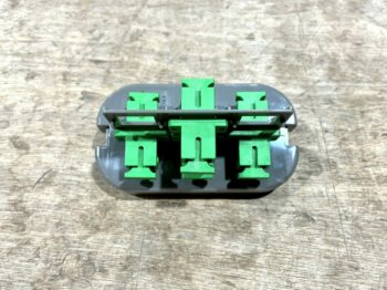TII FIBER ADAPTER PLATE W 4 SC-APC ADAPTERS 50/PKG