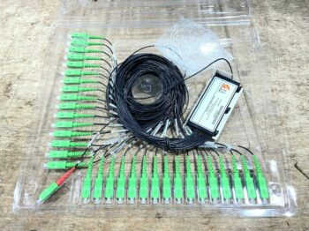 TII LOW PROFILE LS SPLITTER MODULE 1X32 SC-APC CORNING COMP