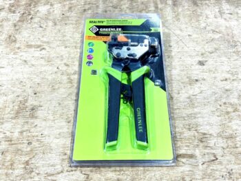 GREENLEE COMPRESSION TOOL FOR COAX. RG59/6 CONNECTORS.