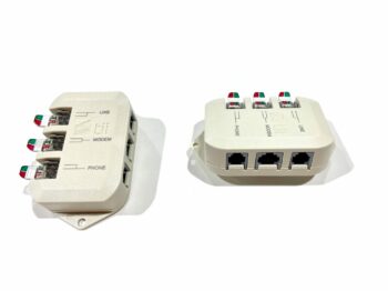 TII POTS SPLITTER VDSL2/ADSL2+/IPTV WALL MOUNT FILTER (20BX)