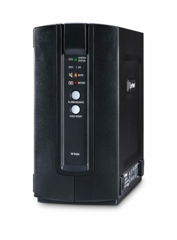 CYBERPOWER TOWER UPS BLACK WALL MOUNT 3-PRONG WITH GROUND