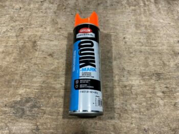 KRYLON FLUORESCENT ORANGE WATER BASED MARKER PAINT 12/CS