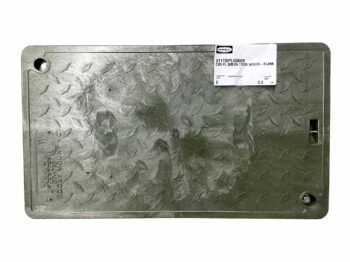 PENCELL LID DROP-IN PL GREEN 17X30 W/HHB-BLANK