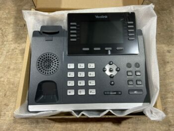 YEALINK SIP PHONE 2-GIG ETH, 4.3 COLOR LCD, HD AUDIO