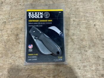 KLEIN LIGHTWEIGHT ALUMINUM LOCKBACK KNIFE
