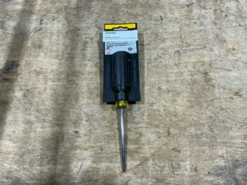 KLEIN  #2 SQUARE  4" RED  SCREWDRIVER