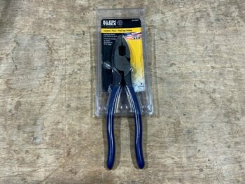 KLEIN SIDE CUTTING AND TAPE PULLING PLIERS 9 INCH