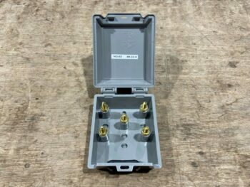TII TWO-PAIR WIRE TERMINAL BOX  W/GND/EMPTY BOX-5POSTS