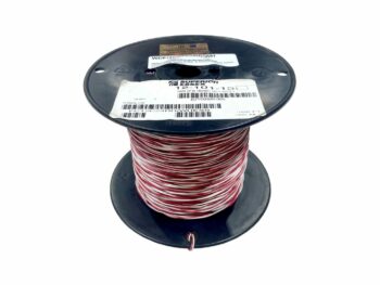12-101-13 FRAME WIRE. 2 CONDUCTOR 24GA RED/WHITE 305MT