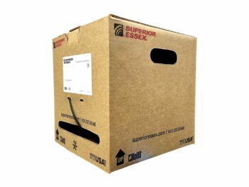 12 FIBER RWP TONEABLE FLAT DROP SINGLE MODE. 305MT BOX.