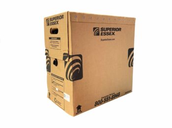 12-004-08 2PR 22GA SVC WIRE REELEX BOX SPSX AERIAL 750'/229M