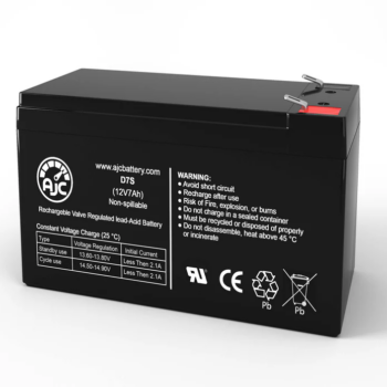 B&B BP7-12 T2 12V 7Ah SEALED LEAD ACID REPLACEMENT