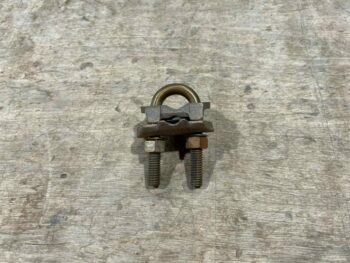 HEAVY DUTY GROUND CLAMP FOR PARALLEL OR 90? COPPER CABLE