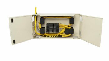 CLEARFIELD FIBER ENTRANCE CABINET 288 SPLICE CAP.-NO TRAYS