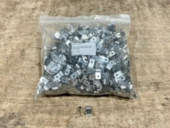 CABLE CLAMP P-STYLE ALUMINUM 4.8MM DIAMETER 1000/PK