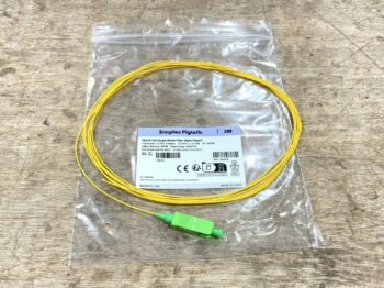 SCA FIBER PIGTAIL G.657.A1 SINGLE MODE 900UM YELLOW 3M