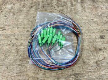 INDIVIDUAL 900um FIBER SCA COLOR CODED PIGTAILS 3M 12/BAG FM