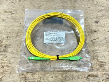 SM  PATCH CORD I/O 2.9MM PLENUM YELLOW SCA/SCA 3M FM
