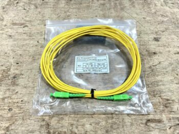 SM PATCH CORD I/O 2.9MM PLENUM YELLOW SCA/SCA 5M FM