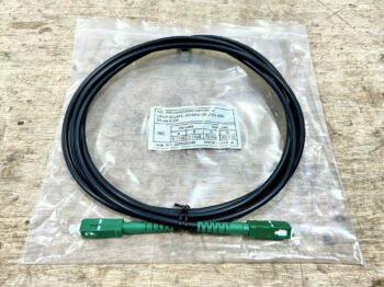 SM BIF PATCH CORD I/O 4.8MM PLENUM -40*C BLACK SCA/SCA  2M