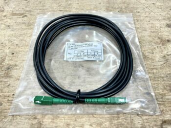 SM BIF PATCH CORD I/O 4.8MM PLENUM -40*C BLACK SCA/SCA  3M
