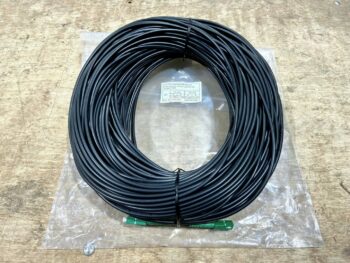SM BIF  PATCH CORD I/O 4.8MM PLENUM -40*C BLACK SCA/SCA 100M