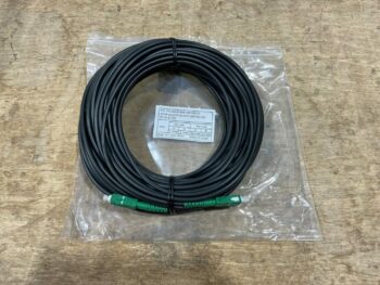 SM BIF  PATCH CORD I/O 4.8MM PLENUM -40*C BLACK SCA/SCA 20M