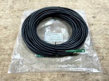 SM BIF  PATCH CORD I/O 4.8MM PLENUM -40*C BLACK SCA/SCA 30M