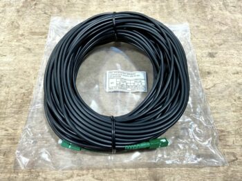 SM BIF  PATCH CORD I/O 4.8MM PLENUM -40*C BLACK SCA/SCA 40M
