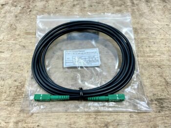 SM BIF PATCH CORD I/O 4.8MM PLENUM  BLACK SCA/SCA 3M