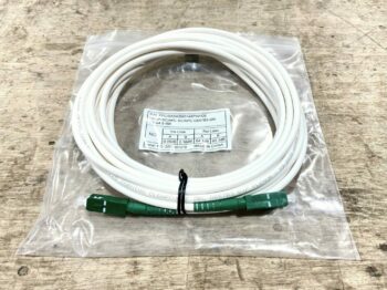 SM BIF  PATCH CORD I/O 4.8MM PLENUM WHITE SCA/SCA 6MT
