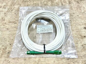 SM BIF  PATCH CORD I/O 4.8MM PLENUM WHITE SCA/SCA 10MT