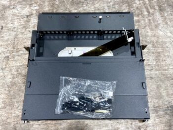 RACK MOUNT FIBER PATCH PANEL SLIDE OUT  BLK FM